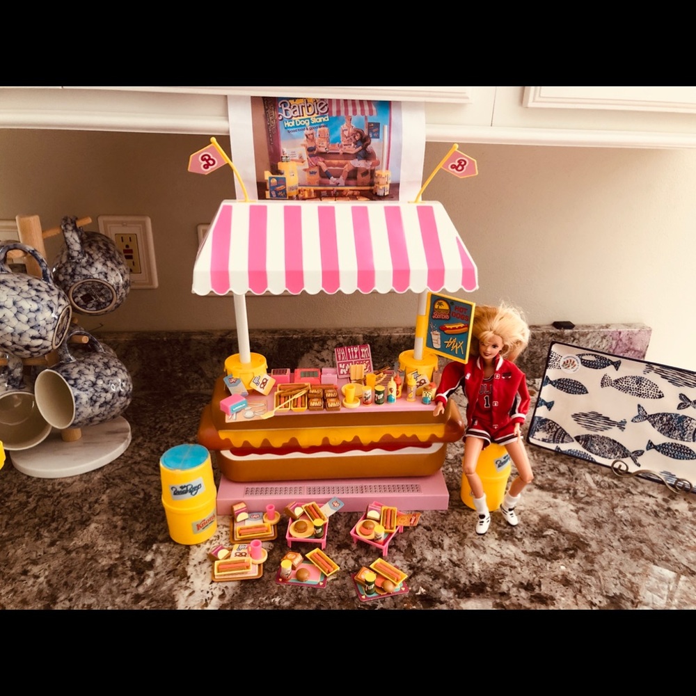 Vintage Barbie Hot Stand Complete with Box